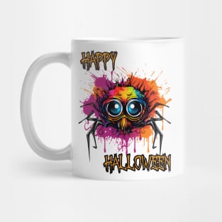 Spooky Spider Happy Halloween Mug